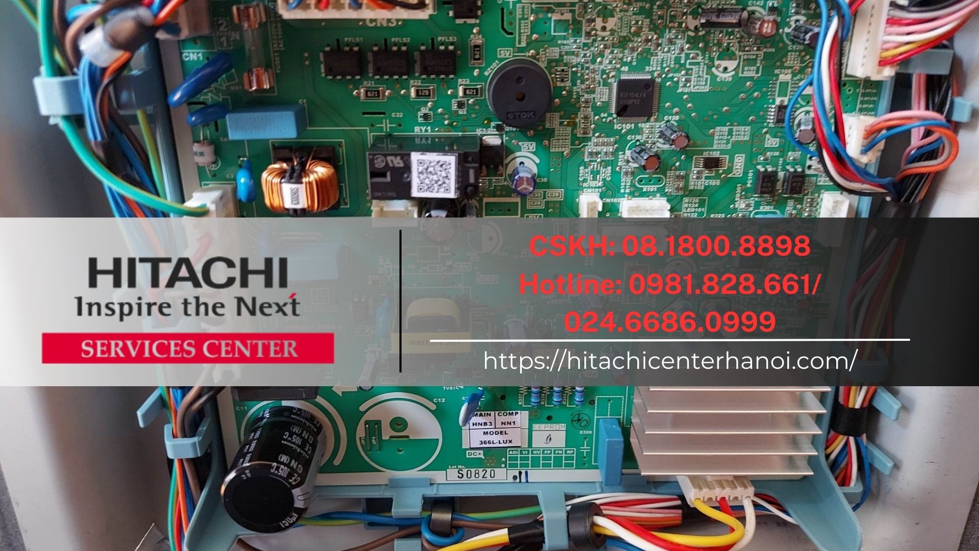 Board mạch tủ lạnh Hitachi Board mạch tủ lạnh Hitachi