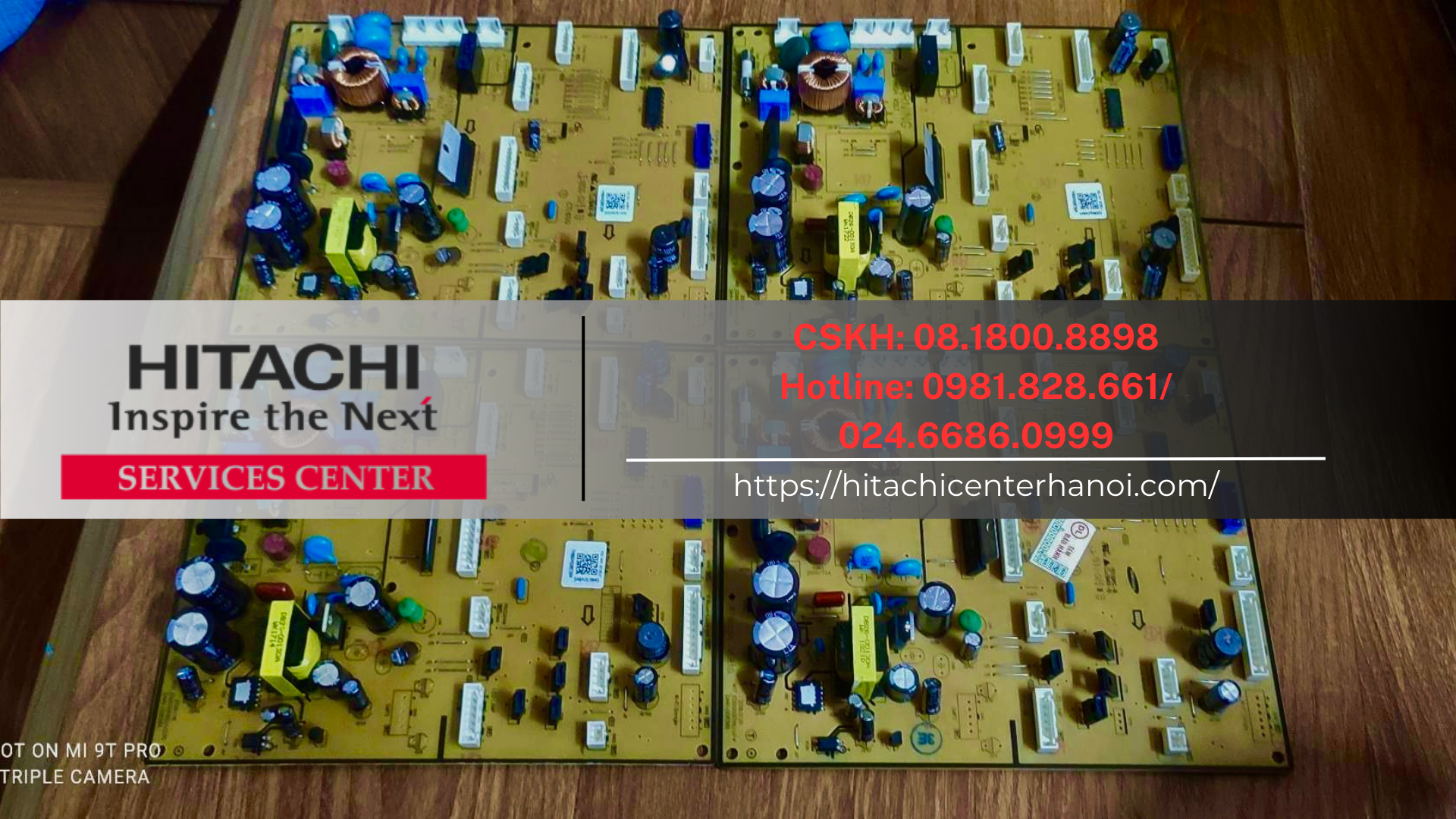 Bo mạch tủ lạnh Hitachi