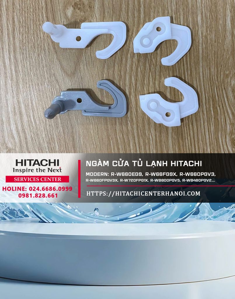 Ngàm cửa tủ lạnh Hitachi
