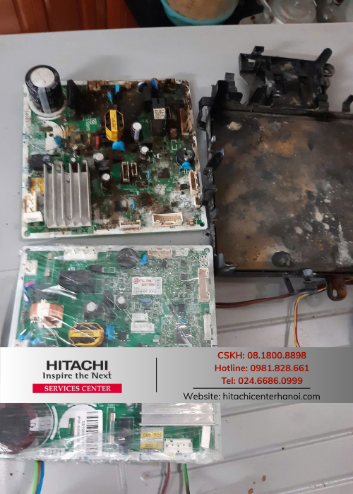 Giá sửa chữa bo mạch tủ lạnh Hitachi inverter (2) Giá sửa chữa bo mạch tủ lạnh Hitachi inverter (2)