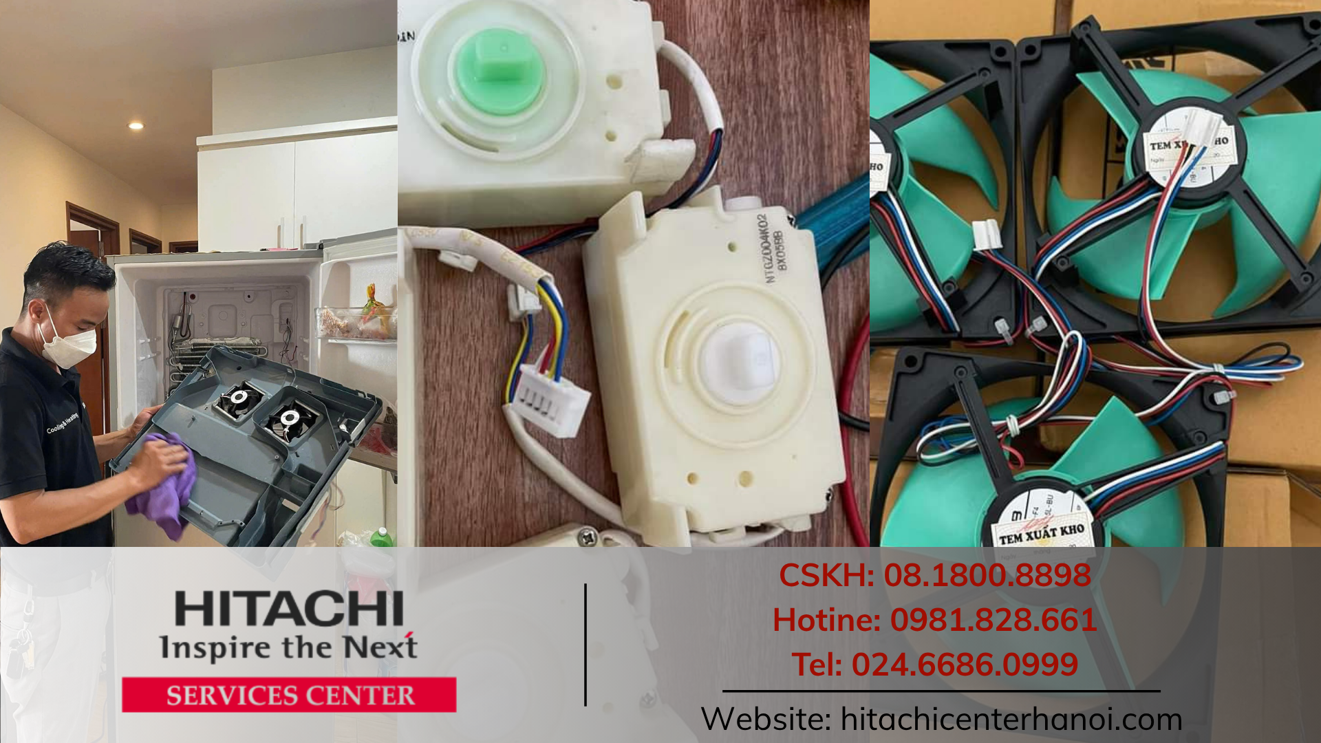 Thay quạt tủ lạnh Hitachi không chạy - Tìm hiểu nguyên nhân chi tiết (1)
