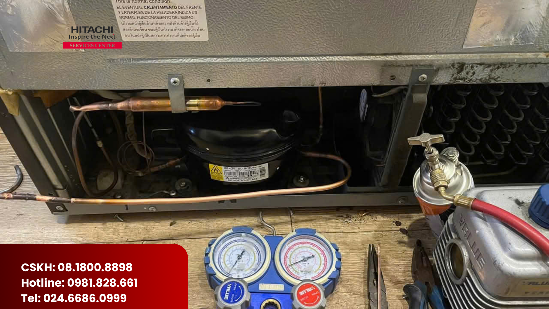 Cách đọc thông số block tủ lạnh Hitachi inverter - Cách phân biệt block chính hãng và hàng nhái (2) Cách đọc thông số block tủ lạnh Hitachi inverter - Cách phân biệt block chính hãng và hàng nhái (2)