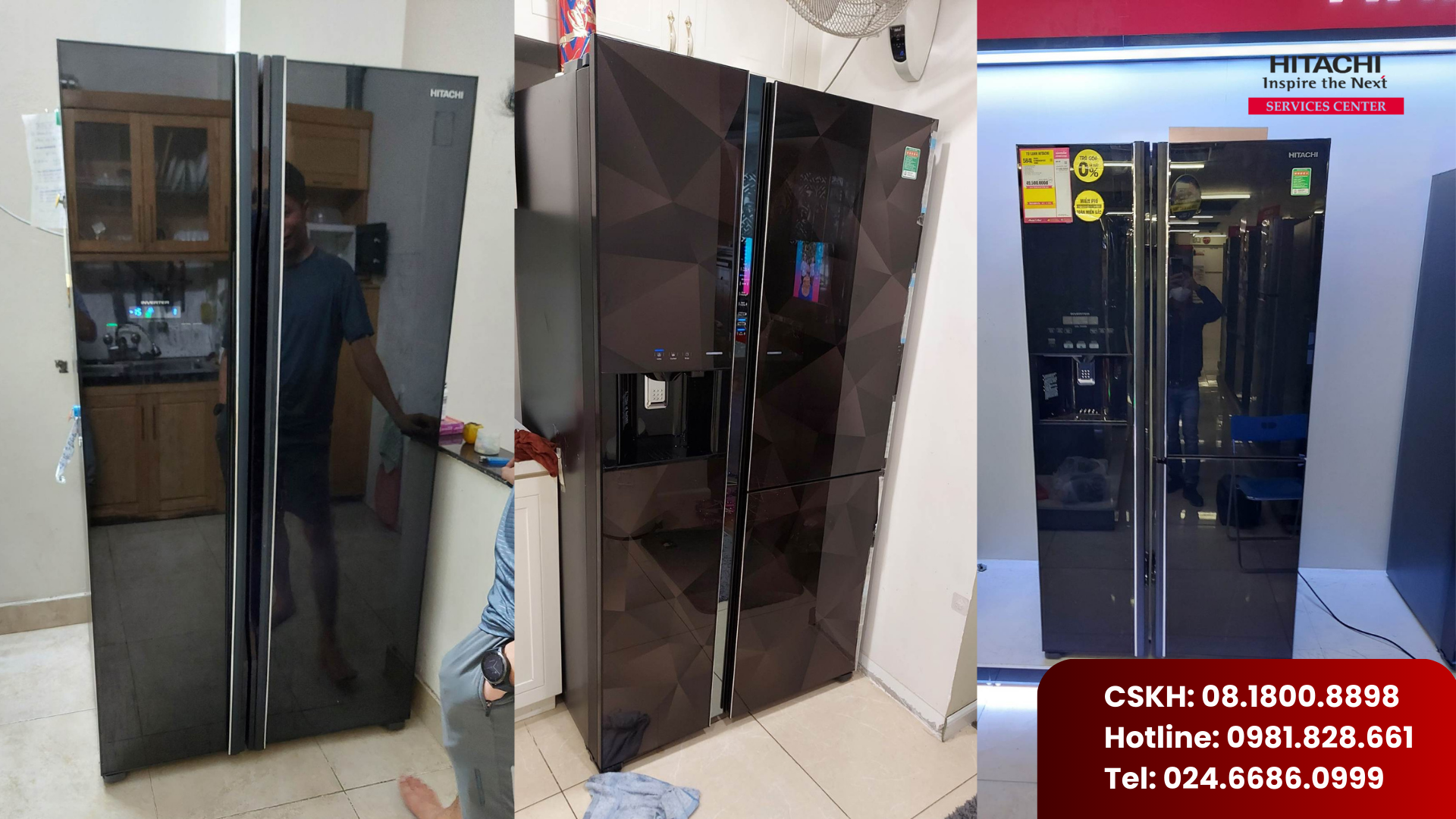 Giá sửa chữa bo mạch tủ lạnh Hitachi inverter (1) Giá sửa chữa bo mạch tủ lạnh Hitachi inverter (1)