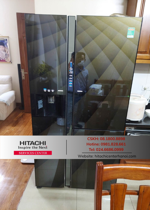 Sửa tủ lạnh Hitachi nội địa Nhật ngay tại nhà - Dịch vụ sửa 24-7